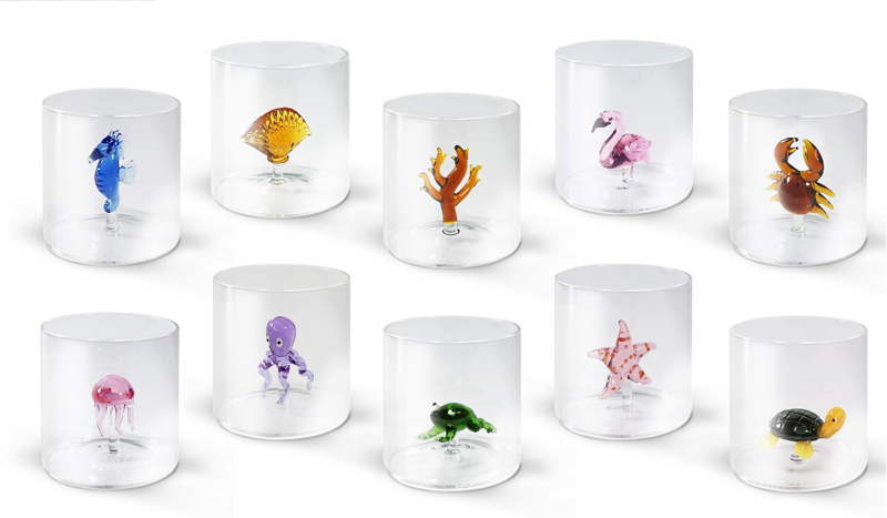 Bicchieri Animals