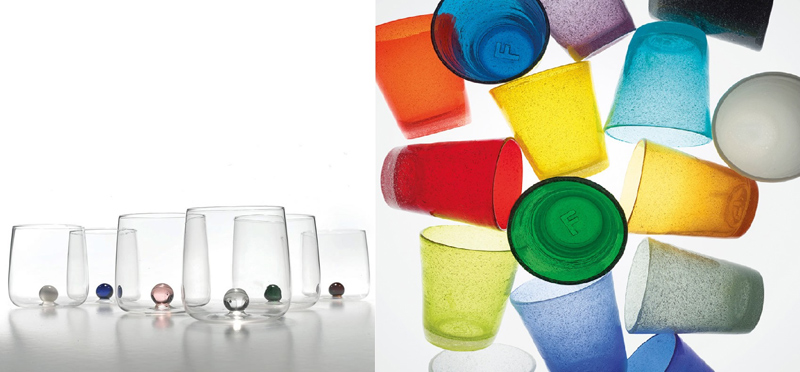 Bicchieri colorati - Casalinghi Sassuolo