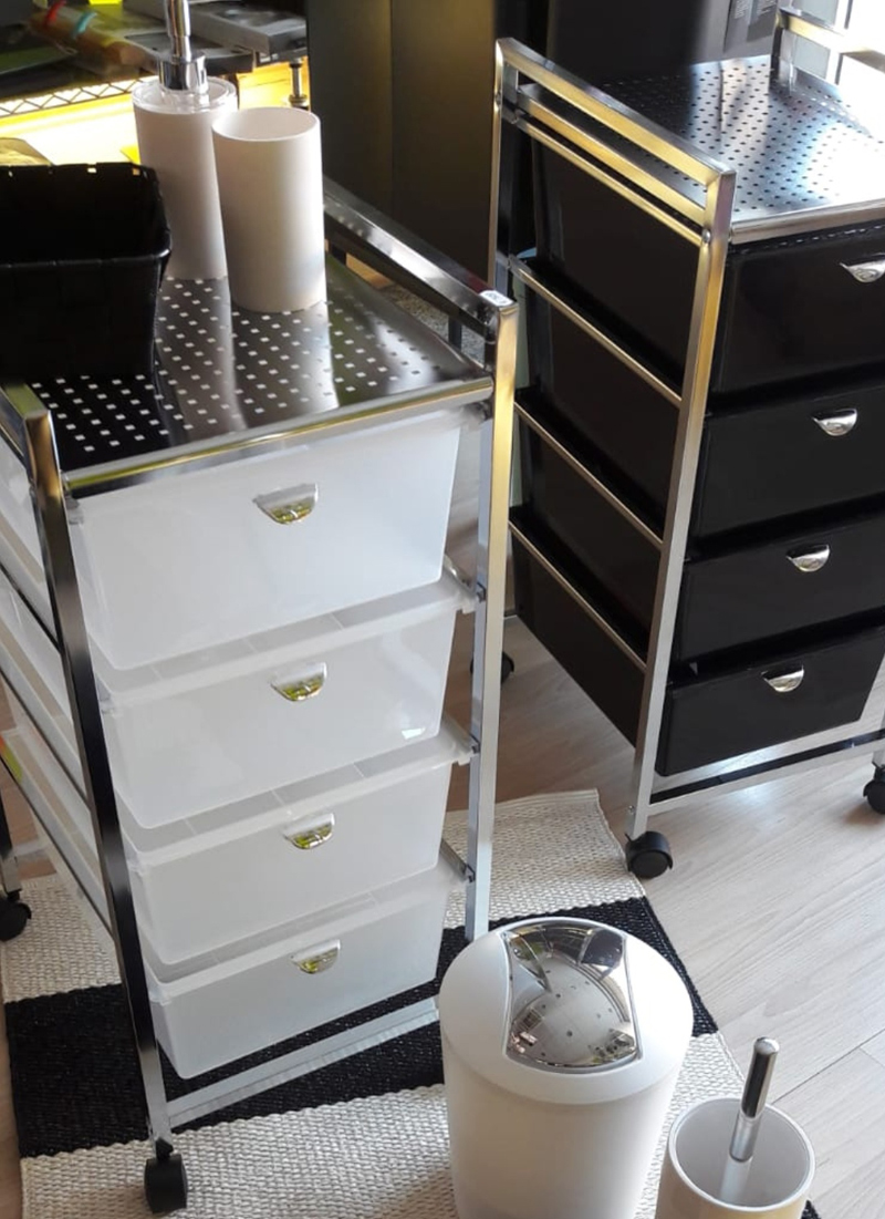 Carrello per organizzazione casa