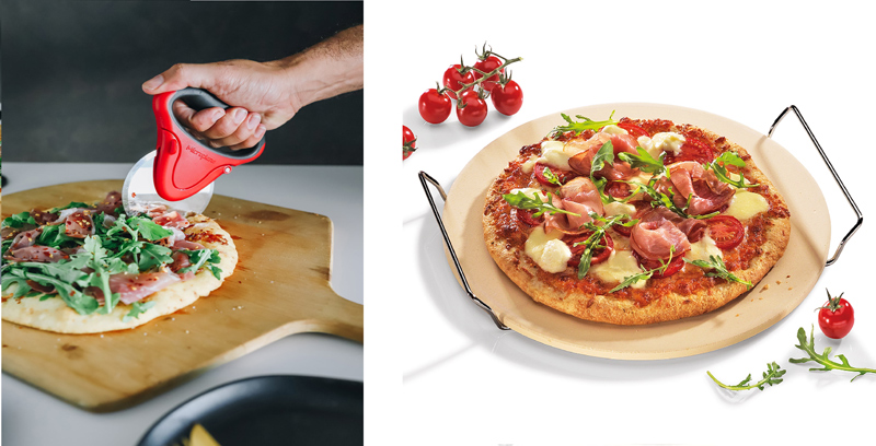 Pietre refrattarie e taglia pizza - Betatre Modena